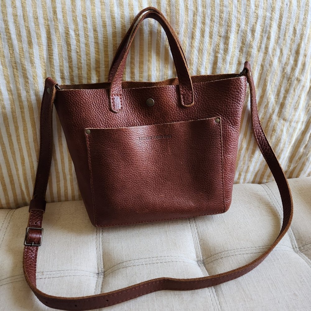 Portland Leather Goods Nutmeg Mini Crossbody AP